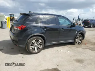 2022 Mitsubishi Outlander SE with VIN JA4APVAU6NU009195, listed as a Copart auction lot 52381595 with 43,969 mi miles and Salvage title. Bid and sale history available at DreamBid. Image 3.