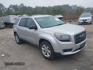 2014 GMC Acadia SLE with VIN 1GKKRPKD8EJ372909, listed as a IAAI auction lot 41559996 with 146,569 mi miles. Bid and sale history available at carsss.com. Image 1.