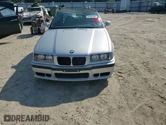 1999 BMW 3 Series M3 with VIN WBSBK0336XEC41854, listed as a Copart auction lot 74132194 with 150,869 mi miles and Salvage Title. Bid and sale history available at carsss.com. Image 11.