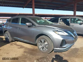 2020 Nissan Murano SV with VIN 5N1AZ2BS5LN106127, listed as a IAAI auction lot 41481158 with 96,515 mi miles. Bid and sale history available at carsss.com. Image 1.
