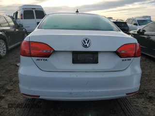 2012 Volkswagen Jetta Sedan SE w/Convenience & Sunroof with VIN 3VWDX7AJ8CM386016, listed as a Copart auction lot 46879595 with 154,968 mi miles and Clean Title. Bid and sale history available at carsss.com. Image 6.