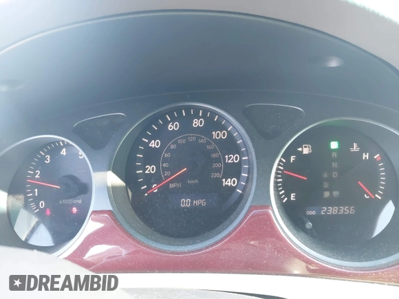 2004 Lexus ES 350 with VIN JTHBA30G345030038, listed as a IAAI auction lot 41457908 with 238,356 mi miles and . Bid and sale history available at DreamBid. Image 7.