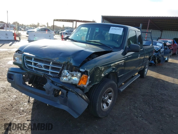 2002 Ford Ranger XLT Appearance with VIN 1FTYR44E92PA92256, listed as a IAAI auction lot 41562911 with 206,757 mi miles. Bid and sale history available at carsss.com. Image 17.
