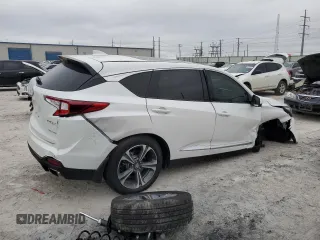 2024 Acura RDX w/Advance Package with VIN 5J8TC2H72RL012715, listed as a Copart auction lot 72813804 with 3,737 mi miles and Salvage Title. Bid and sale history available at carsss.com. Image 3.
