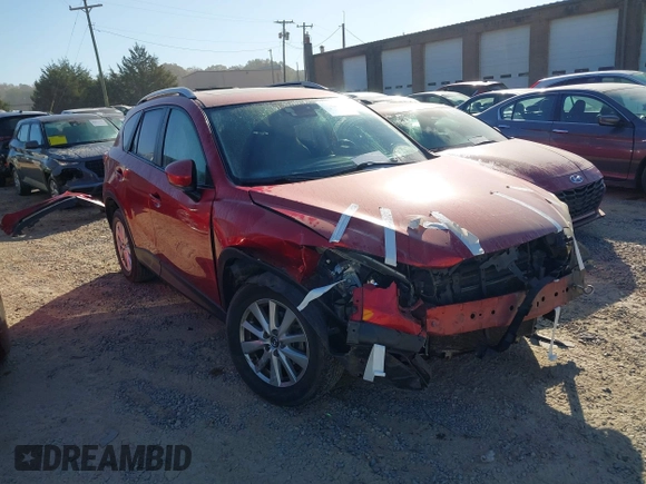2015 Mazda CX-5 Touring with VIN JM3KE4CY6F0455468, listed as a IAAI auction lot 40669780 with 225,831 mi miles and . Bid and sale history available at carsss.com. Image 1.
