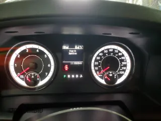2018 Ram 1500 Express with VIN 1C6RR7FG5JS308966, listed as a Copart auction lot 50035825 with 111,928 mi miles and Salvage Title. Bid and sale history available at carsss.com. Image 9.