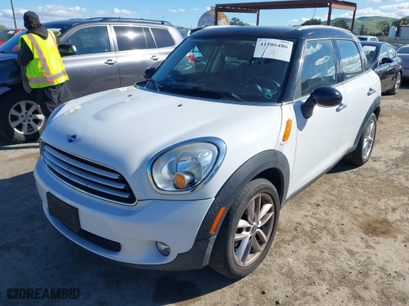 2013 MINI Cooper Countryman with VIN WMWZB3C51DWM31277, listed as a IAAI auction lot 41506486 with 79,006 mi miles. Bid and sale history available at carsss.com. Image 18.