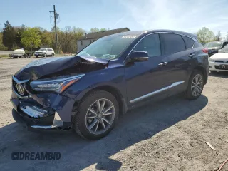 2020 Acura RDX w/Technology Pkg with VIN 5J8TC2H56LL034223, listed as a Copart auction lot 51242484 with 16,667 mi miles. Bid and sale history available at carsss.com. Image 1.