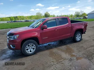 2019 Chevrolet Colorado 4WD LT z VIN 1GCGTCEN9K1316389, wystawiony jako Copart lot #56095715 z przebiegiem 96 237 mil mil oraz Szkoda całkowita • Salvage title. Historia ofert i sprzedaży dostępna na DreamBid. Obrazek 1.