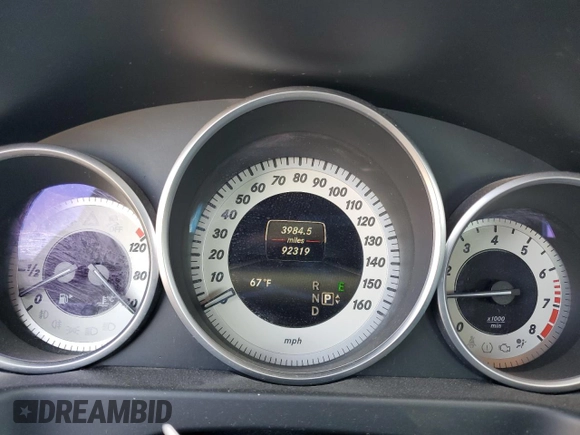 2016 Mercedes-Benz E 350 Sport with VIN WDDHF5KB3GB248597, listed as a Copart auction lot 47527615 with 92,319 mi miles and Salvage Title. Bid and sale history available at DreamBid. Image 9.