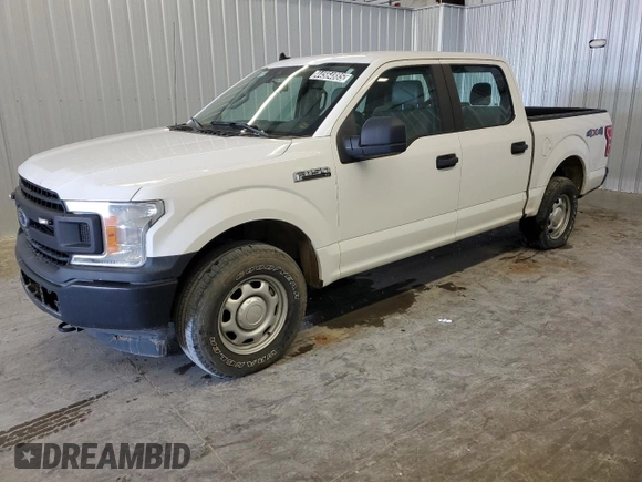 2020 Ford F-150 XL with VIN 1FTEW1EP2LFB38222, listed as a Copart auction lot 44564885 with Not Provided miles and Salvage Title. Bid and sale history available at carsss.com. Image 1.