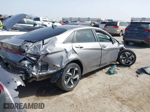 2023 Hyundai Elantra SEL with VIN KMHLS4AGXPU561251, listed as a IAAI auction lot 41752907 with Not Provided miles and . Bid and sale history available at DreamBid. Image 4.