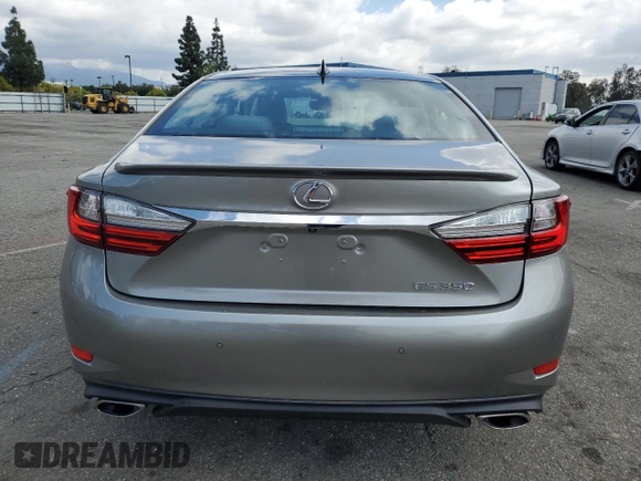 2017 Lexus ES with VIN 58ABK1GG9HU039917, listed as a Copart auction lot 51386535 with 26,429 mi miles and Salvage Title. Bid and sale history available at carsss.com. Image 6.