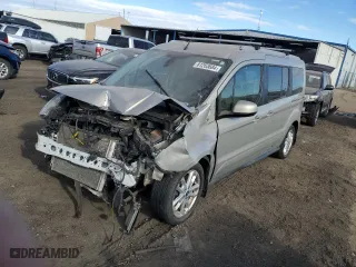 2015 Ford Transit Connect Wagon Titanium with VIN NM0GE9G79F1176441, listed as a Copart auction lot 81263684 with 120,670 mi miles and Salvage Title. Bid and sale history available at carsss.com. Image 1.