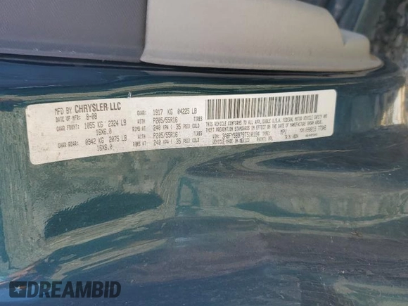 2009 Chrysler PT Cruiser Touring with VIN 3A8FY58979T510194, listed as a Copart auction lot 57736534 with 0 mi miles and Salvage Title. Bid and sale history available at carsss.com. Image 13.