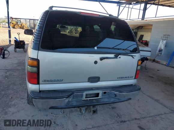 2005 Chevrolet Tahoe LS with VIN 1GNEC13V85R155366, listed as a Copart auction lot 60328405 with 421,272 mi miles and Salvage title. Bid and sale history available at DreamBid. Image 6.