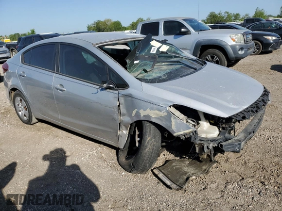 2018 Kia Forte LX with VIN 3KPFK4A71JE241145, listed as a Copart auction lot 52135165 with Not Provided miles and Clean Title. Bid and sale history available at DreamBid. Image 4.
