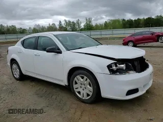 2014 Dodge Avenger SE with VIN 1C3CDZABXEN126757, listed as a Copart auction lot 52745875 with 105,776 mi miles and Salvage Title. Bid and sale history available at DreamBid. Image 11.