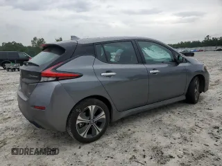 2018 Nissan LEAF SV with VIN 1N4AZ1CP1JC307031, listed as a Copart auction lot 58869215 with 99,621 mi miles and Salvage title. Bid and sale history available at DreamBid. Image 3.