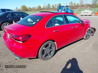 2019 Mercedes-Benz A 220 with VIN WDD3G4FB4KW016233, listed as a IAAI auction lot 40615139 with 92,876 mi miles and . Bid and sale history available at DreamBid. Image 4.