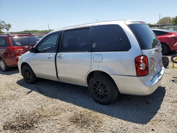 2005 Mazda MPV LX with VIN JM3LW28AX50550048, listed as a Copart auction lot 52915715 with 111,282 mi miles and Salvage Title. Bid and sale history available at carsss.com. Image 2.