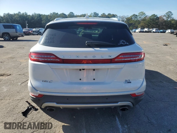 2016 Lincoln MKC Select with VIN 5LMCJ2C98GUJ24240, listed as a Copart auction lot 85243114 with 54,022 mi miles and Salvage title. Bid and sale history available at DreamBid. Image 6.