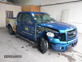2013 Ford F-150 XL with VIN 1FTFX1CFXDFB89934, listed as a IAAI auction lot 41293885 with 147,871 mi miles. Bid and sale history available at carsss.com. Image 13.