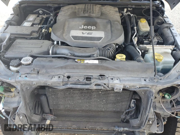 2016 Jeep Wrangler Unlimited Sport with VIN 1C4HJWDG5GL219149, listed as a Copart auction lot 54671355 with 162,442 mi miles and Clean title. Bid and sale history available at DreamBid. Image 11.