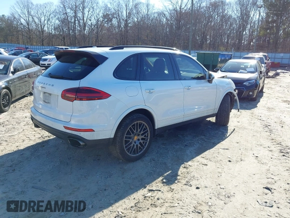 2017 Porsche Cayenne with VIN WP1AA2A24HKA86733, listed as a IAAI auction lot 41499407 with 94,004 mi miles. Bid and sale history available at carsss.com. Image 4.