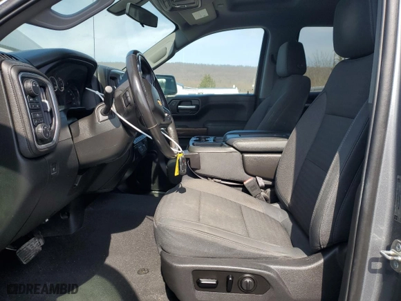 2019 Chevrolet Silverado 1500 LT with VIN 1GCRYDED9KZ368291, listed as a Copart auction lot 49207785 with 111,078 mi miles and Salvage Title. Bid and sale history available at carsss.com. Image 7.