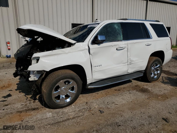 2017 Chevrolet Tahoe Premier with VIN 1GNSCCKC5HR110937, listed as a Copart auction lot 64006644 with 0 mi miles and Salvage Title. Bid and sale history available at carsss.com. Image 1.