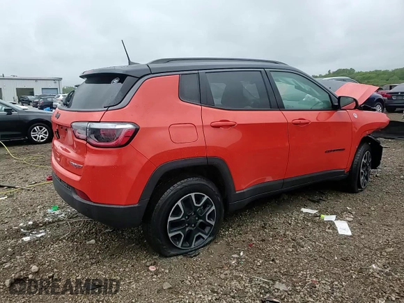 2019 Jeep Compass Trailhawk с VIN 3C4NJDDB4KT712197, выставлен на аукционе Copart как лот 57431805 с пробегом Не указан миль и Списание • Salvage title. История ставок и продаж доступна на DreamBid. Изображение 15.