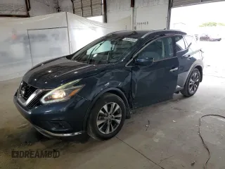 2018 Nissan Murano SL z VIN 5N1AZ2MH2JN155056, wystawiony jako Copart lot #56497245 z przebiegiem 124 189 mil mil oraz Szkoda całkowita • Salvage title. Historia ofert i sprzedaży dostępna na DreamBid. Obrazek 1.