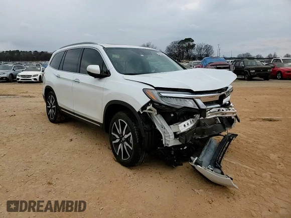 2021 Honda Pilot Touring 8-Passenger with VIN 5FNYF5H90MB034108, listed as a Copart auction lot 44009995 with 40,277 mi miles and Salvage Title. Bid and sale history available at DreamBid. Image 15.