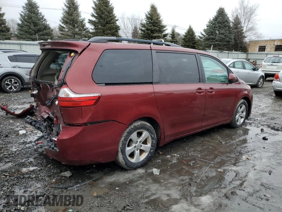 2015 Toyota Sienna LE AAS with VIN 5TDKK3DC5FS553953, listed as a Copart auction lot 47983395 with 64,830 mi miles and Salvage Title. Bid and sale history available at DreamBid. Image 3.