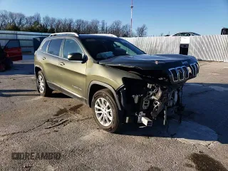 2019 Jeep Cherokee Latitude with VIN 1C4PJMCX0KD113213, listed as a Copart auction lot 49228805 with 49,085 mi miles and Salvage title. Bid and sale history available at DreamBid. Image 12.