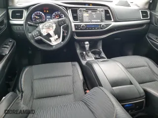 2016 Toyota Highlander LE Plus with VIN 5TDZKRFH6GS185584, listed as a Copart auction lot 41815185 with 94,477 mi miles and Salvage Title. Bid and sale history available at carsss.com. Image 8.