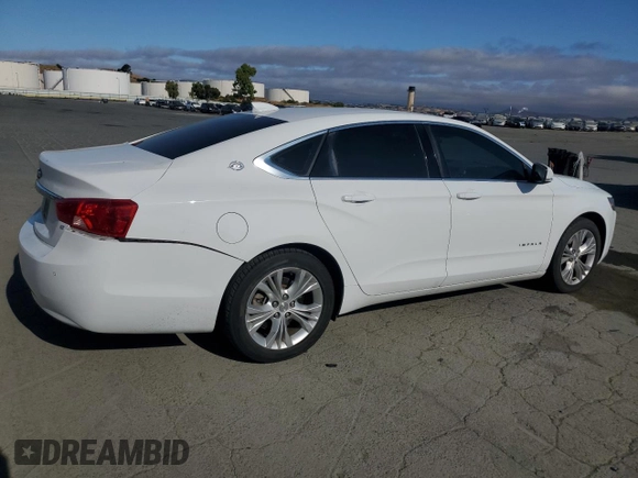 2015 Chevrolet Impala LT with VIN 2G1115SL2F9165562, listed as a Copart auction lot 62343805 with 106,345 mi miles and Salvage title. Bid and sale history available at DreamBid. Image 3.