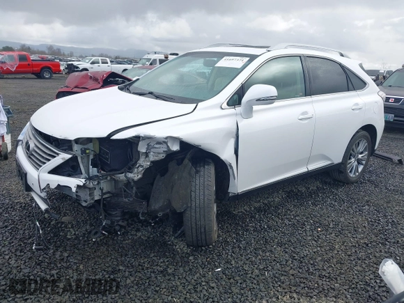 2013 Lexus RX 350 with VIN 2T2BK1BA4DC215452, listed as a IAAI auction lot 41697371 with 64,262 mi miles. Bid and sale history available at carsss.com. Image 18.