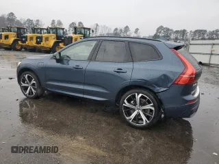 2023 Volvo XC60 Recharge Plug-In Hybrid Ultimate Dark Theme with VIN YV4H60DX3P1389100, listed as a Copart auction lot 89366805 with 17,379 mi miles and Salvage Title. Bid and sale history available at carsss.com. Image 2.