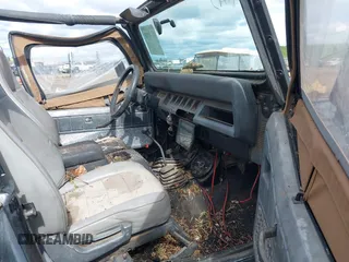 1993 Jeep Wrangler "S" with VIN 1J4FY19P5PP254999, listed as a IAAI auction lot 41742888 with 189,678 mi miles. Bid and sale history available at carsss.com. Image 5.