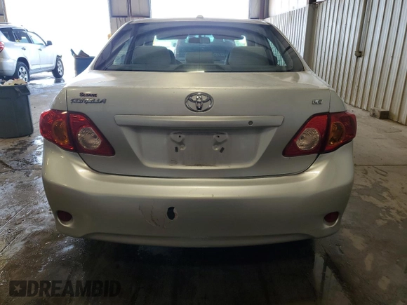 2010 Toyota Corolla with VIN 1NXBU4EE9AZ359085, listed as a Copart auction lot 62379755 with 107,160 mi miles and Salvage title. Bid and sale history available at DreamBid. Image 6.