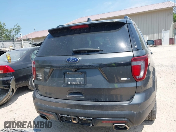 2017 Ford Explorer Sport z VIN 1FM5K8GT3HGB53095, wystawiony jako IAAI lot #42427164 z przebiegiem 120 362 mil mil oraz . Historia ofert i sprzedaży dostępna na DreamBid. Obrazek 16.