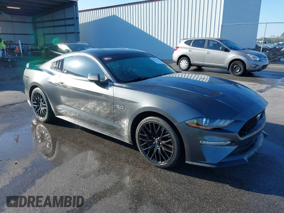 2018 Ford Mustang GT with VIN 1FA6P8CF9J5105490, listed as a IAAI auction lot 41222269 with 80,592 mi miles and . Bid and sale history available at DreamBid. Image 1.