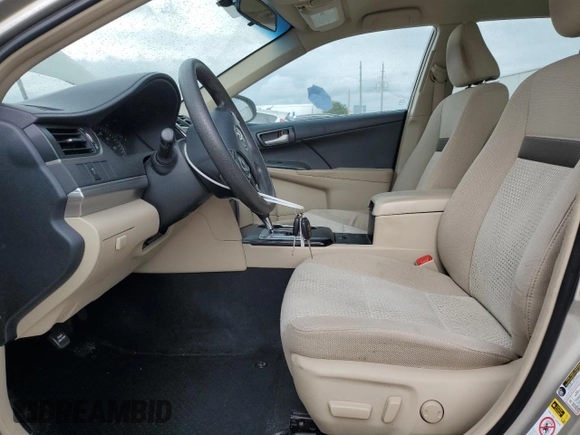 2013 Toyota Camry L with VIN 4T1BF1FK9DU720462, listed as a Copart auction lot 55851995 with 50,170 mi miles and Salvage Title. Bid and sale history available at DreamBid. Image 7.