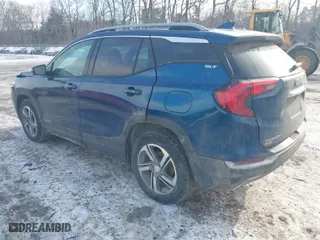 2020 GMC Terrain SLT with VIN 3GKALVEV4LL252018, listed as a IAAI auction lot 41355622 with 87,519 mi miles. Bid and sale history available at carsss.com. Image 3.