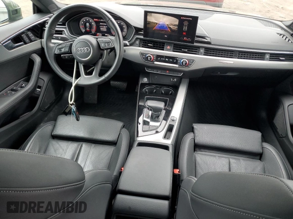 2020 Audi A5 Sportback Premium Plus with VIN WAUCNCF54LA001666, listed as a Copart auction lot 40317454 with 48,110 mi miles. Bid and sale history available at carsss.com. Image 8.