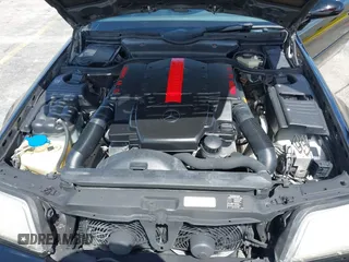 2001 Mercedes-Benz SL-Class with VIN WDBFA68F71F196390, listed as a IAAI auction lot 42128119 with 65,010 mi miles. Bid and sale history available at carsss.com. Image 10.