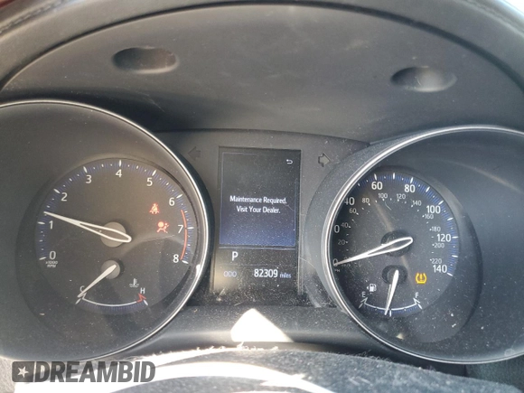 2019 Toyota C-HR XLE with VIN JTNKHMBX8K1051600, listed as a Copart auction lot 47449615 with 82,309 mi miles and Salvage Title. Bid and sale history available at DreamBid. Image 9.
