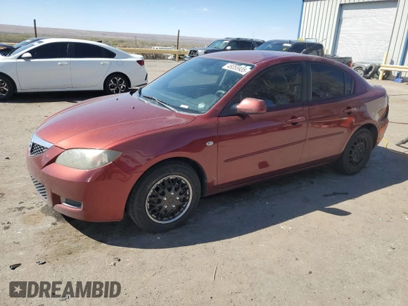 2009 Mazda 3 i Touring Value with VIN JM1BK32G991254327, listed as a Copart auction lot 49355935 with 192,433 mi miles and Salvage Title. Bid and sale history available at DreamBid. Image 1.